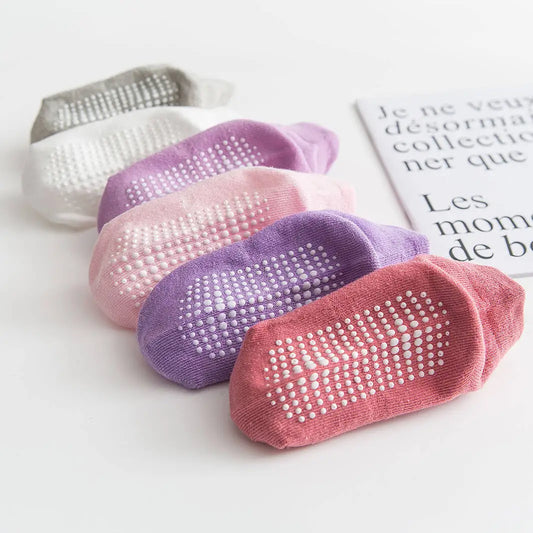 6 Paar rutschfeste Bootssocken aus Baumwolle