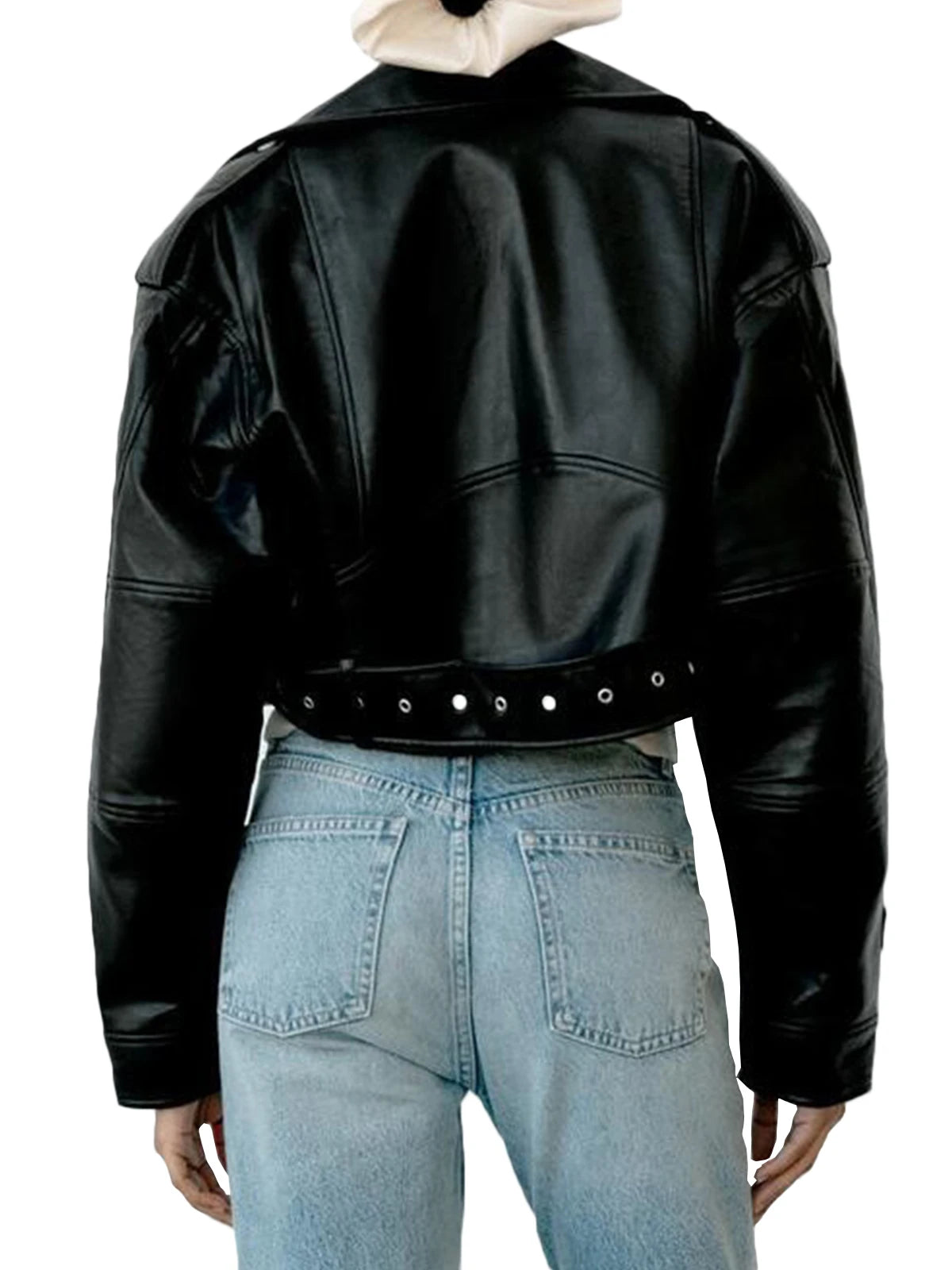 leather jacket women
