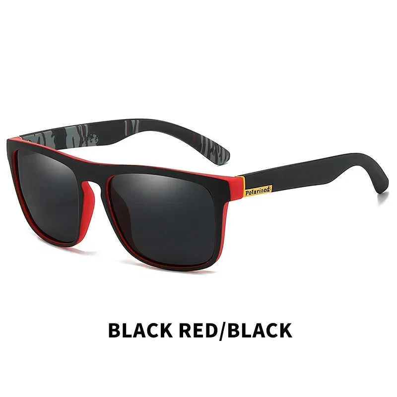 Unisex Sports Cycling Polarized Square Sunglasses