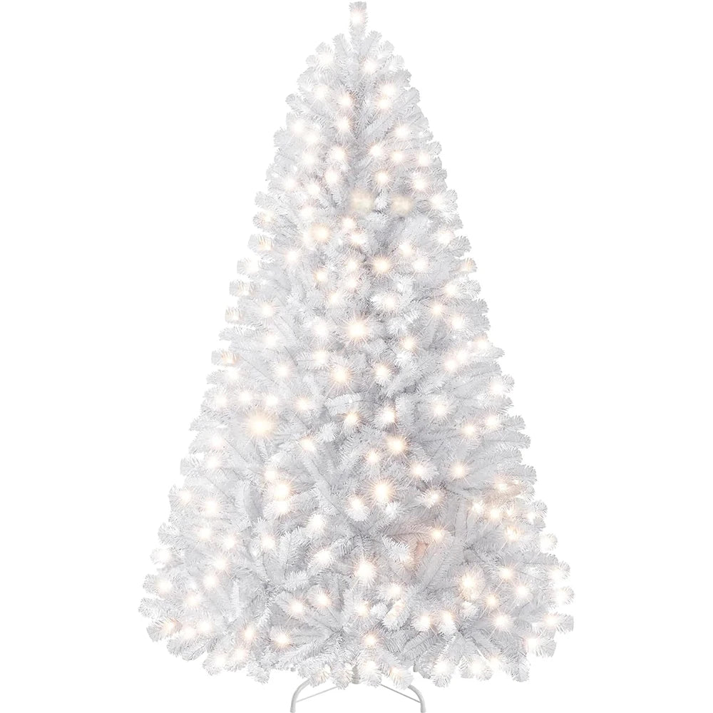 white christmas tree