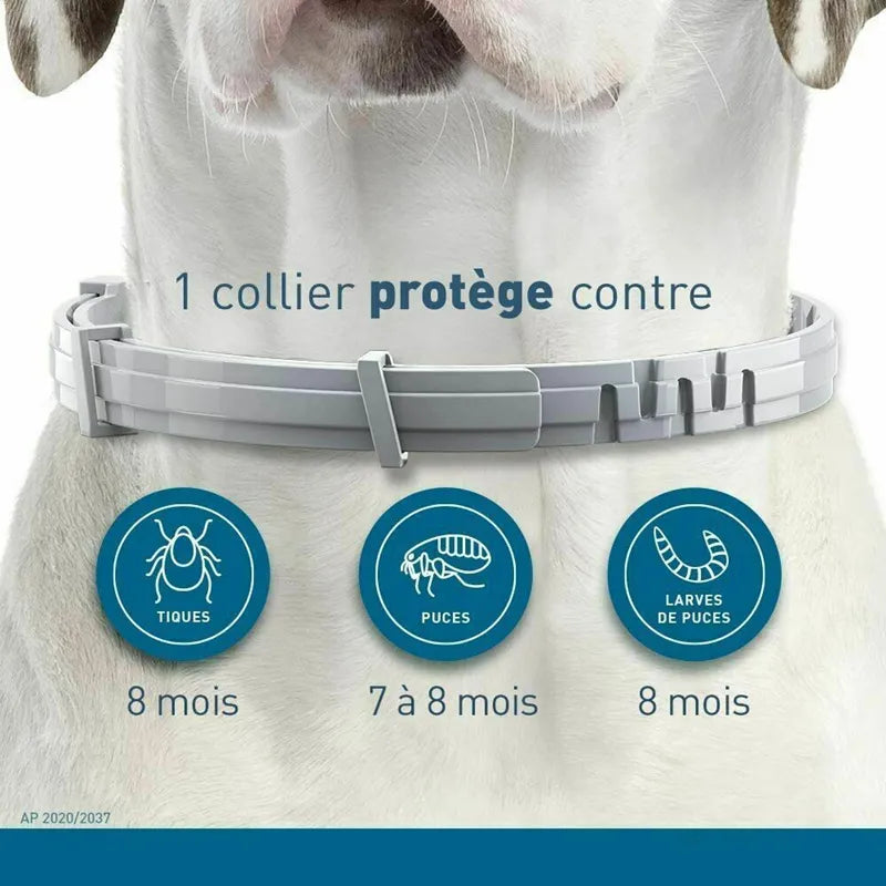 Retractable 8-Month Protection Pet Collar
