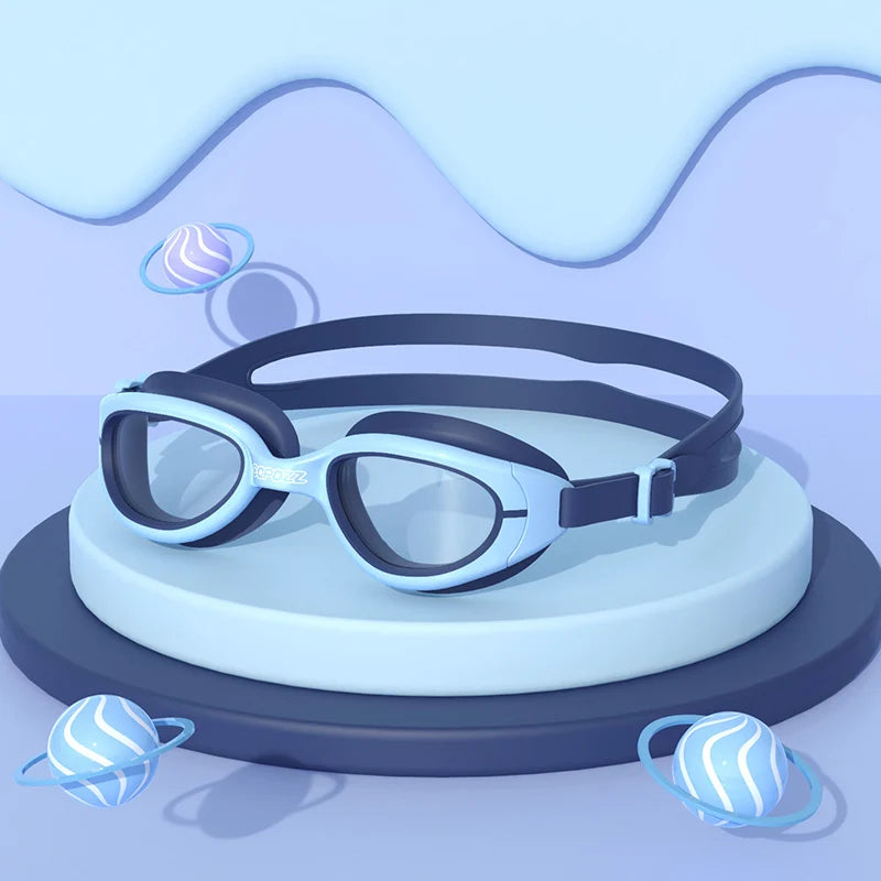 Lunettes de natation étanches et antibuée pour enfants