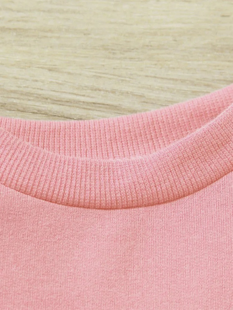 Baby Girl Long Sleeve Outfit- Toddler Infant Clothes Set