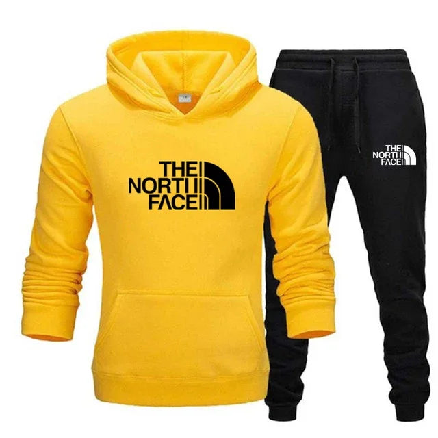 Men's Hooded Autumn Sports Tracksuit