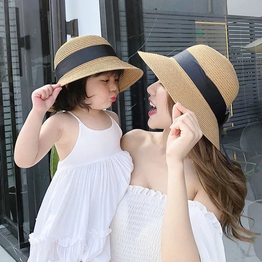 Chapeaux de soleil de voyage à nœud papillon pour femmes, style bob, été
