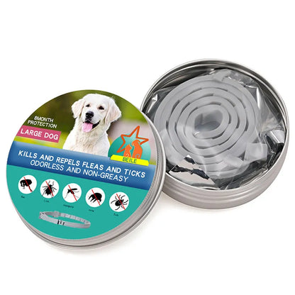 Retractable 8-Month Protection Pet Collar