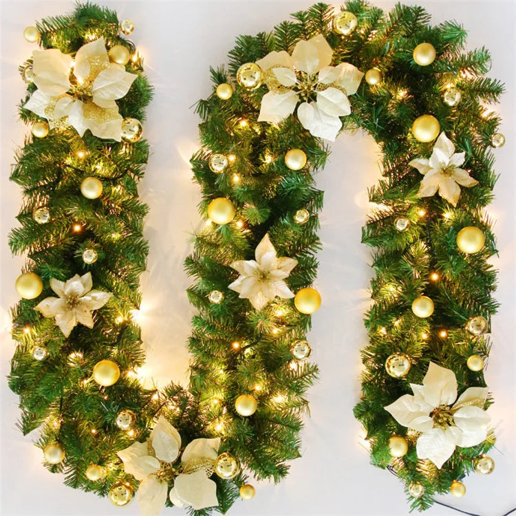led christmas wreath