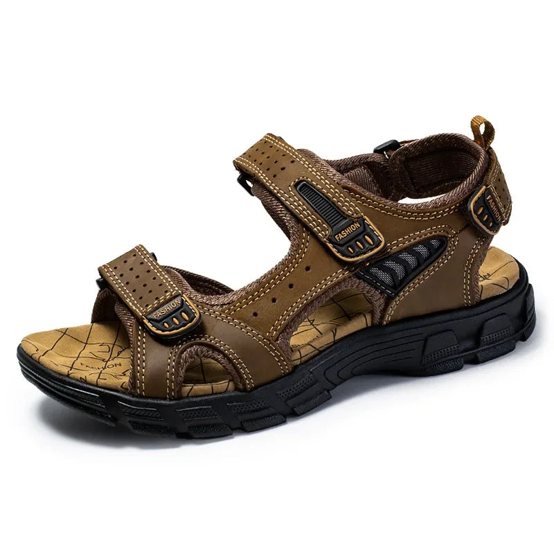 Men's Beachwear Leather Sandals
