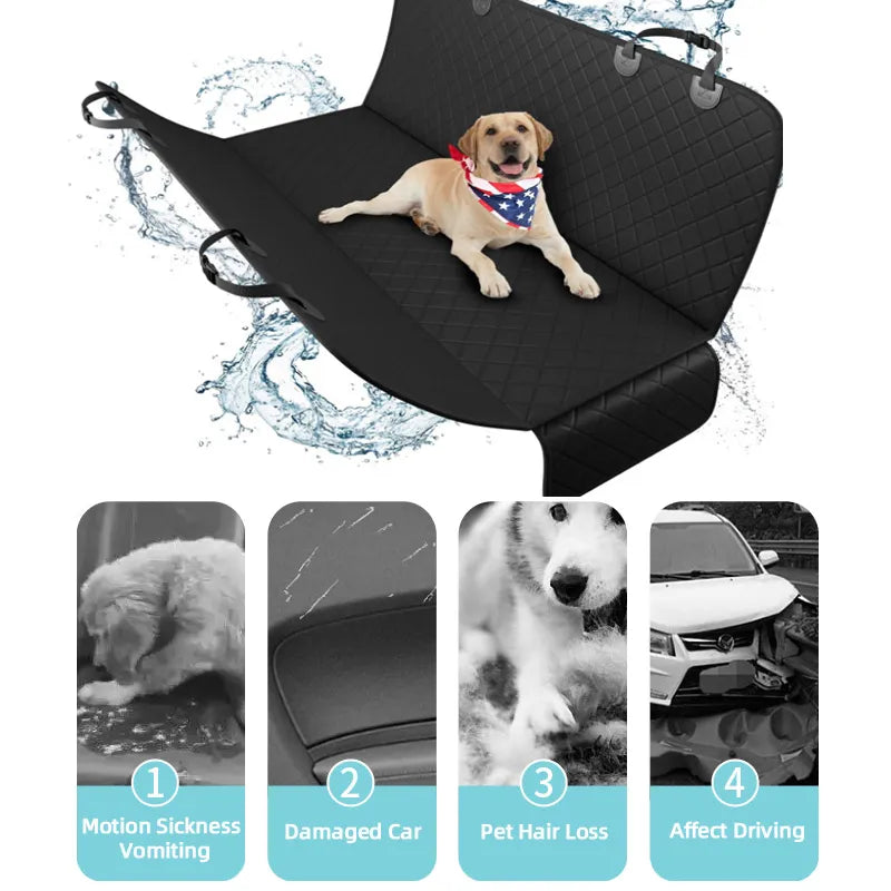 Waterproof Pets Car Seat Hammock Protector