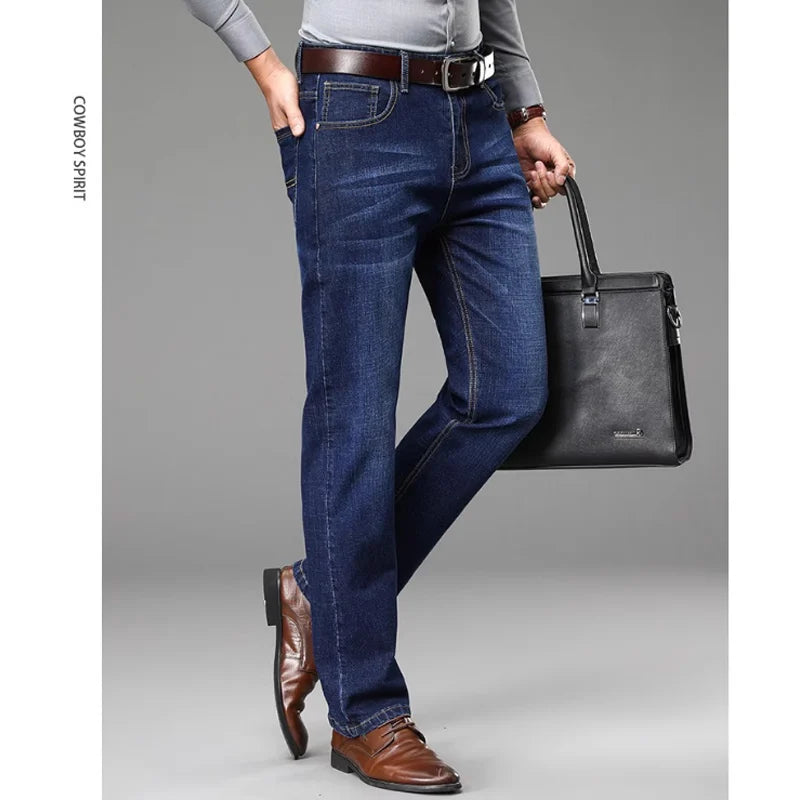 Men Slim & Casual Office Jeans