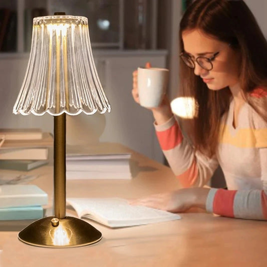 Rechargeable Touch Dimmable LED Table Lamp
