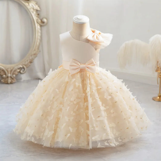 Butterfly Baby Girl Dress - Flower Girl's Dress