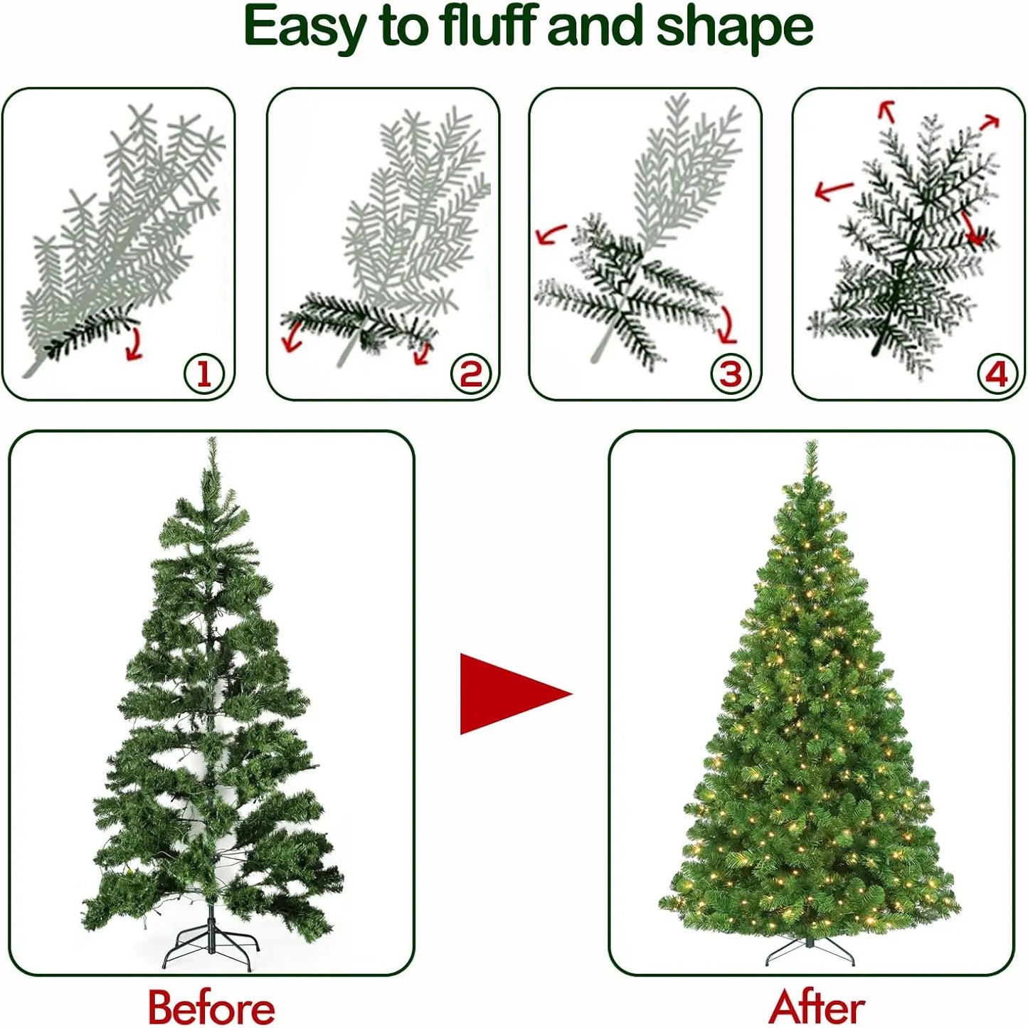 artificial christmas tree