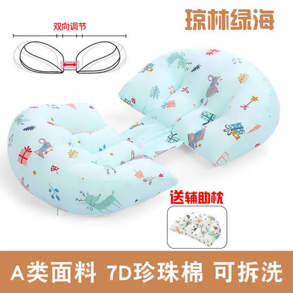 Side Sleeping Soft Cotton Maternity Pillow