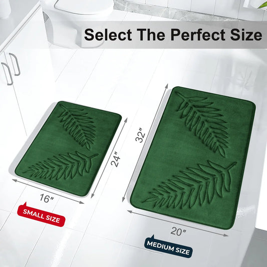 Rutschfeste, schnell trocknende, maschinenwaschbare Badematte