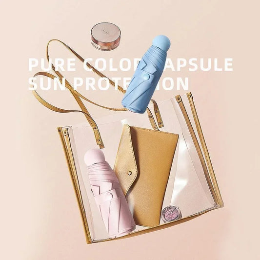 Mini-Regenschirm mit Ultra-UV-Schutz