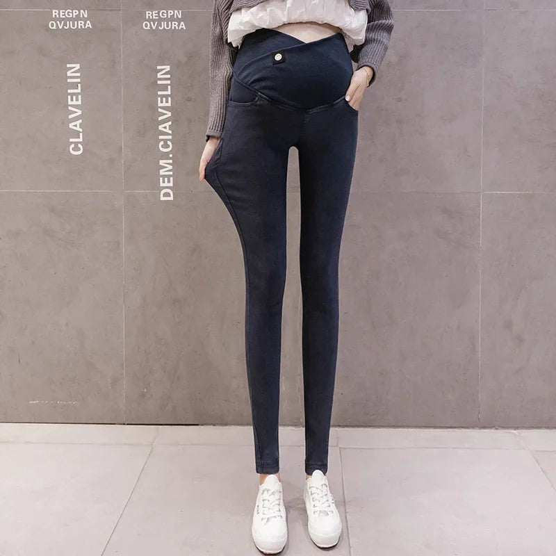 Denim Elastic Women's Pencil Jeans