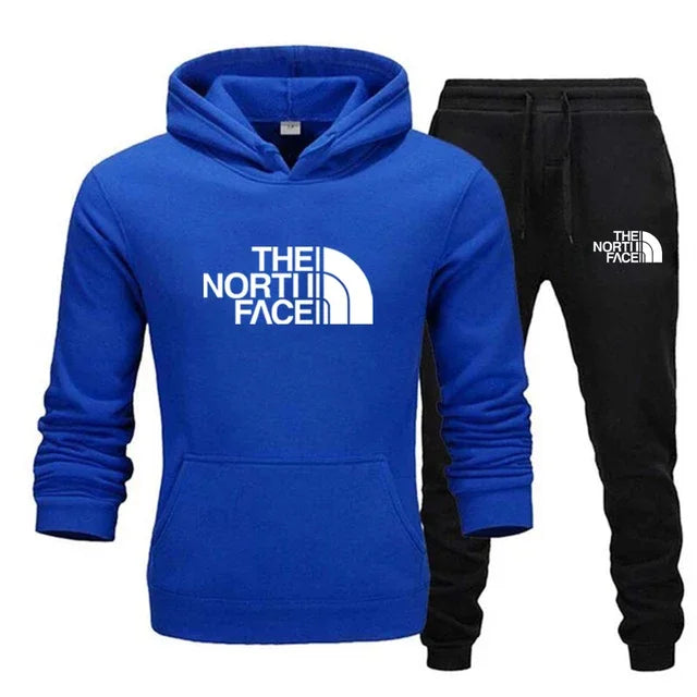 Men's Hooded Autumn Sports Tracksuit
