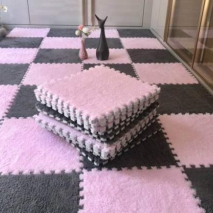 20pcs Splicing Living Room Floor Carpet
