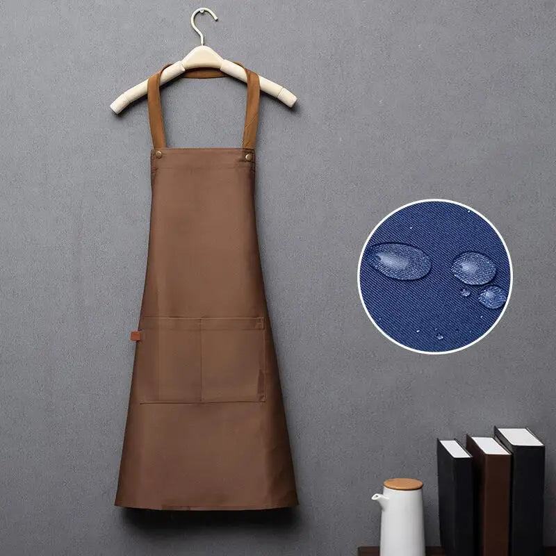 Tenue de cuisine personnalisée avec poches pour la cuisine