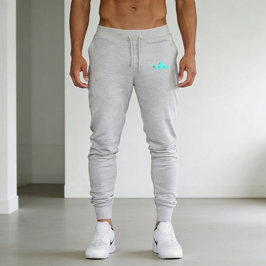Men's Baggy Trousers - Breathable Fashion Design Jogging Pants