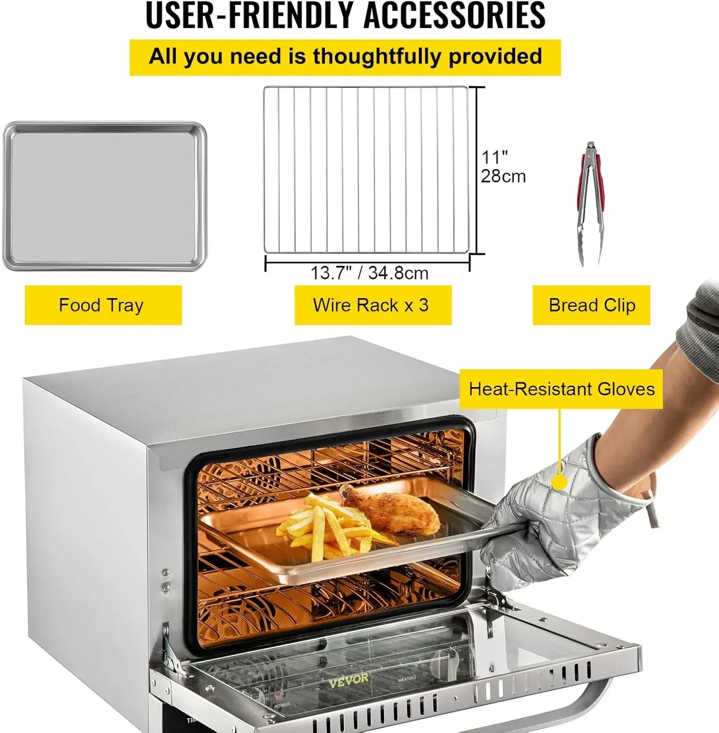 Commercial Electric Countertop Oven