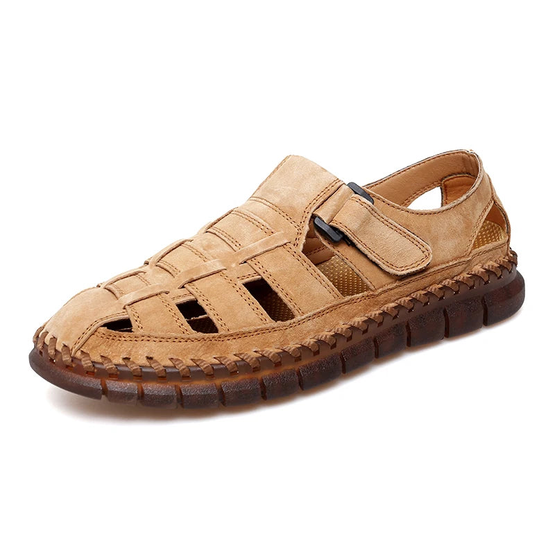 Men's Breathable Leather Sandals