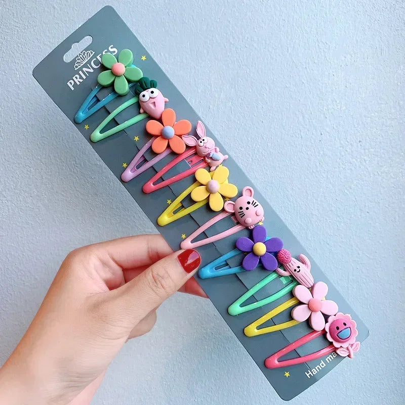 Adorable Bow Hair Clips for Girls