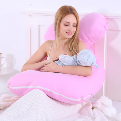Soft Flannel Maternity Pillow
