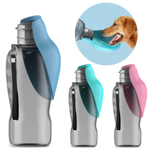 Portable 800ml Dog Water Bottle