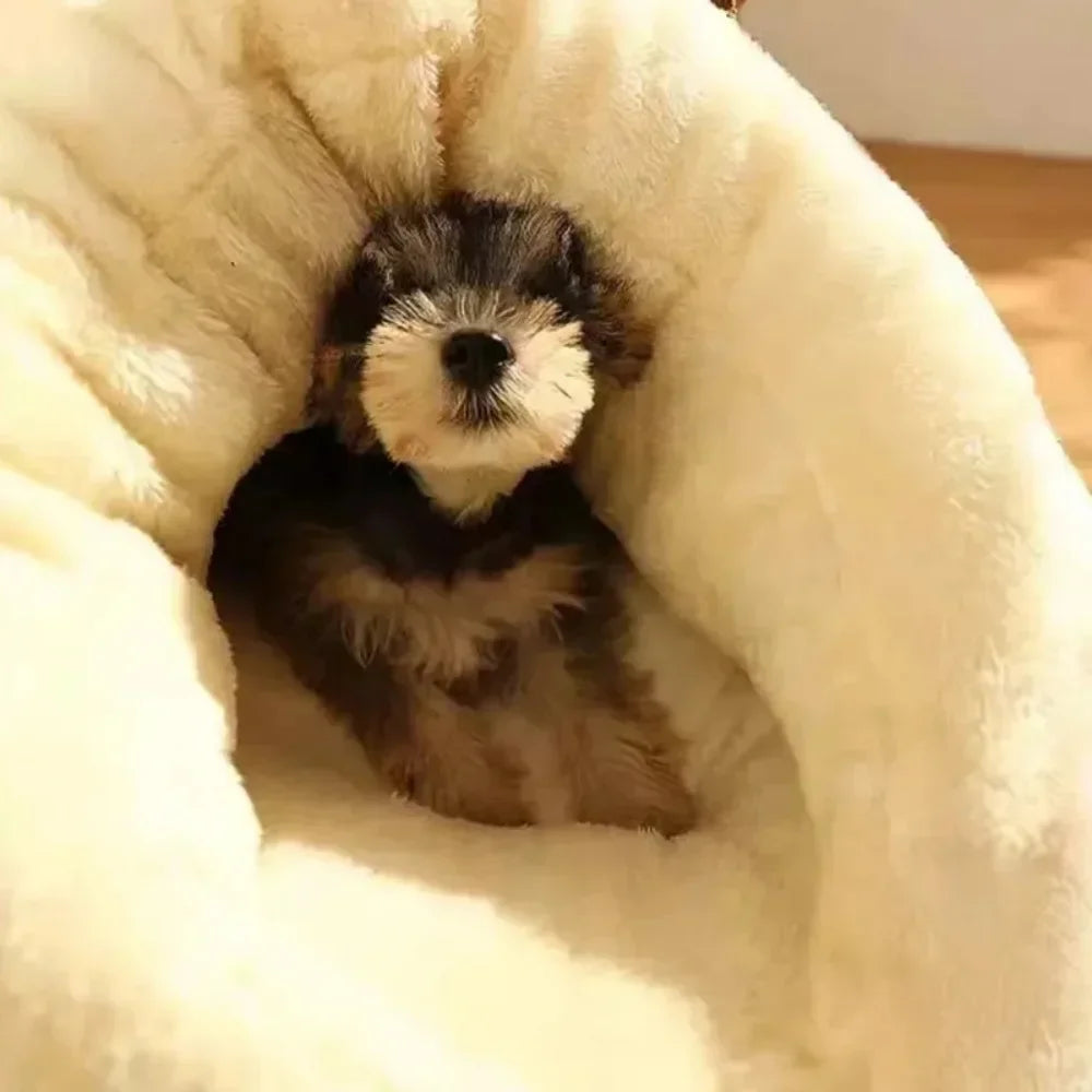 Soft Slipper-Shaped Pet Bed