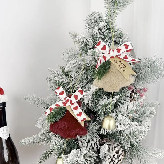 Christmas Hanging Tree Bell Pendant