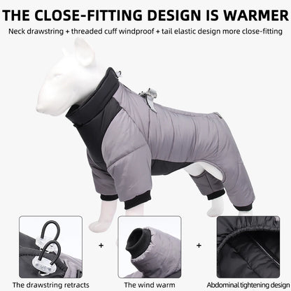 Clothes For Small Medium Dogs - Waterproof Warm Thicken Jacket