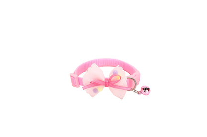 Manufacturer's Lace Bow Pet Collar
