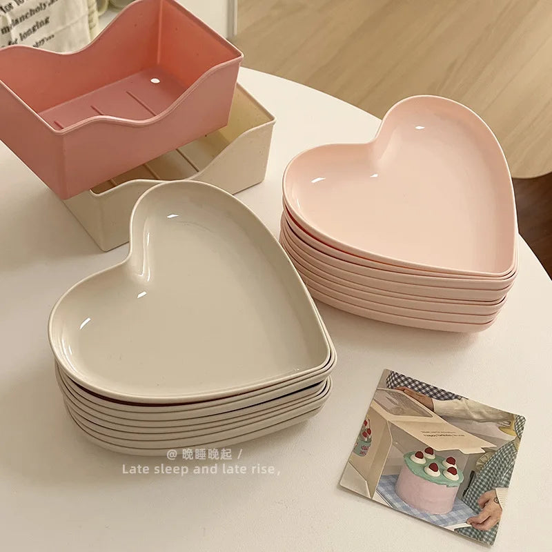 Plastic Party Snack Dinner Dishes
