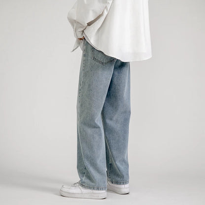 Unisex Wide-leg Hip Hop Jeans