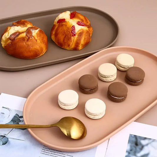 Oval-Shaped Desserts & Snacks Tray