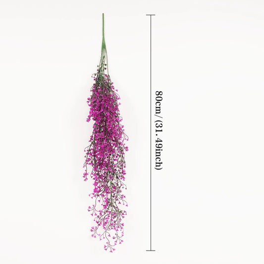 Künstliche Weidenblätter-Zweige zum Aufhängen an der Wand