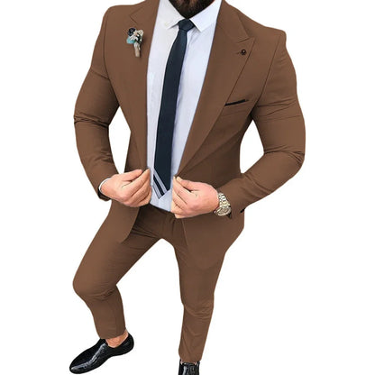 men's slim fit 3 piece suit