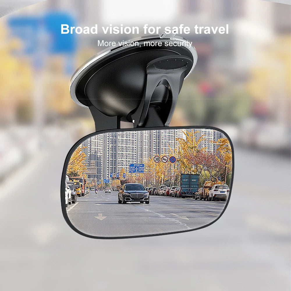 360-Degree Rotatable Car Safety Mirror