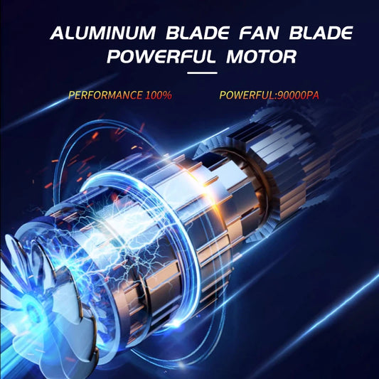 Tragbarer kabelloser Mini-Autostaubsauger