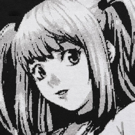 Japanese Anime Girl Pullover Sweatshirt