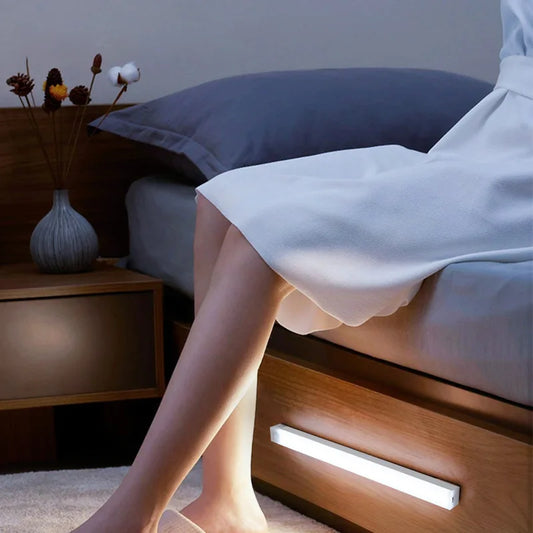 Lampe d'armoire à détecteur de mouvement LED rechargeable par USB
