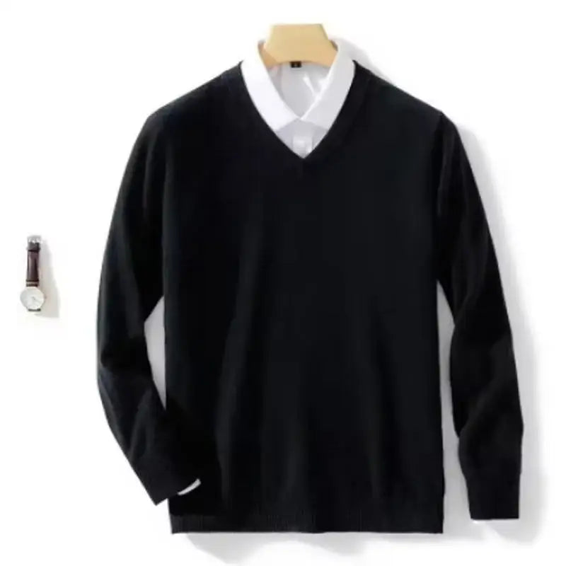 V-Neck Cashmere Sweater