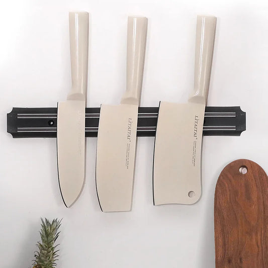 Support organisateur de porte-couteau mural en acier inoxydable