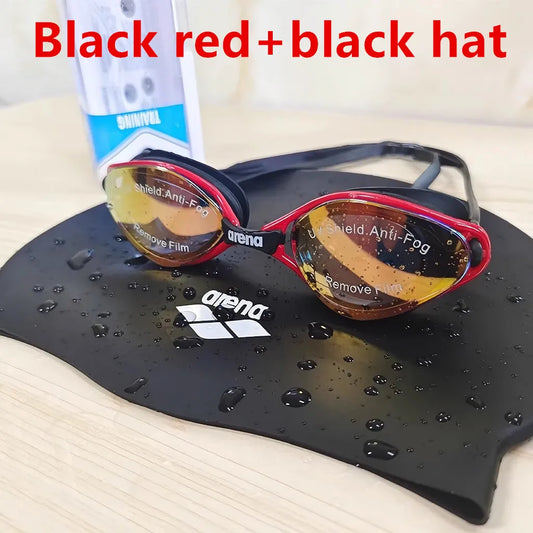 Lunettes de natation UV anti-buée imperméables