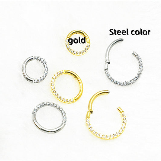 U Shaped Stainless Steel Nose Rings