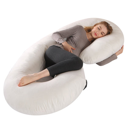 Crystal Velvet C-type Pregnancy Pillow