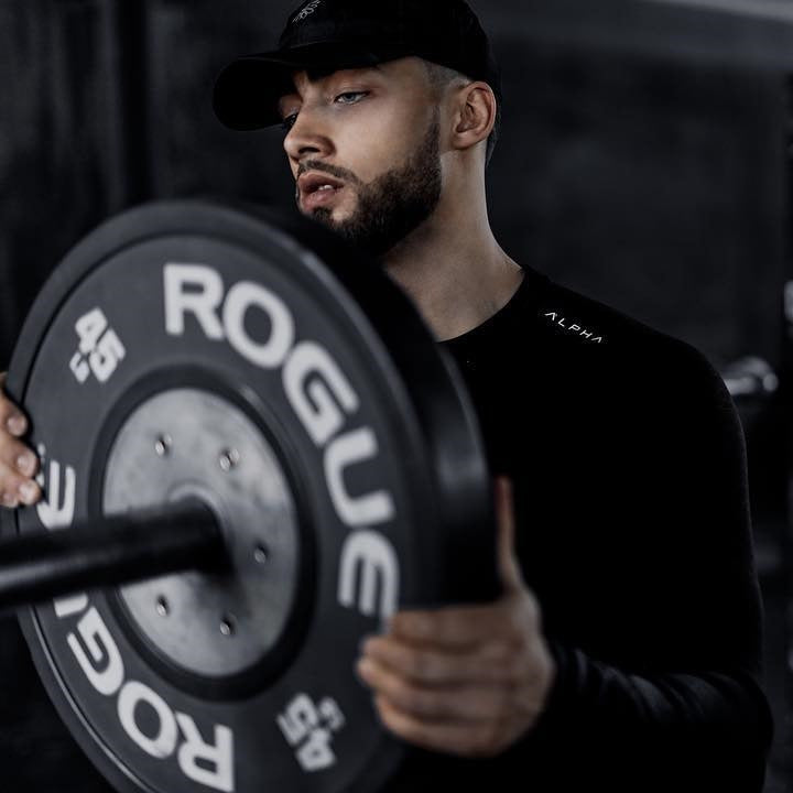 Langärmlige, atmungsaktive Fitnessstudio-T-Shirts für Herren