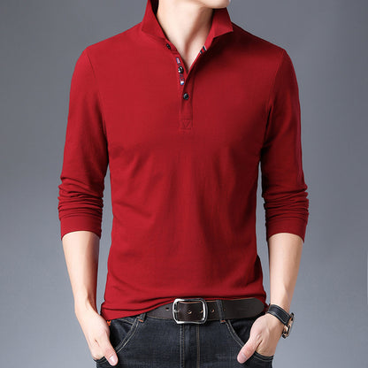 Middle-aged Men Polo Shirt